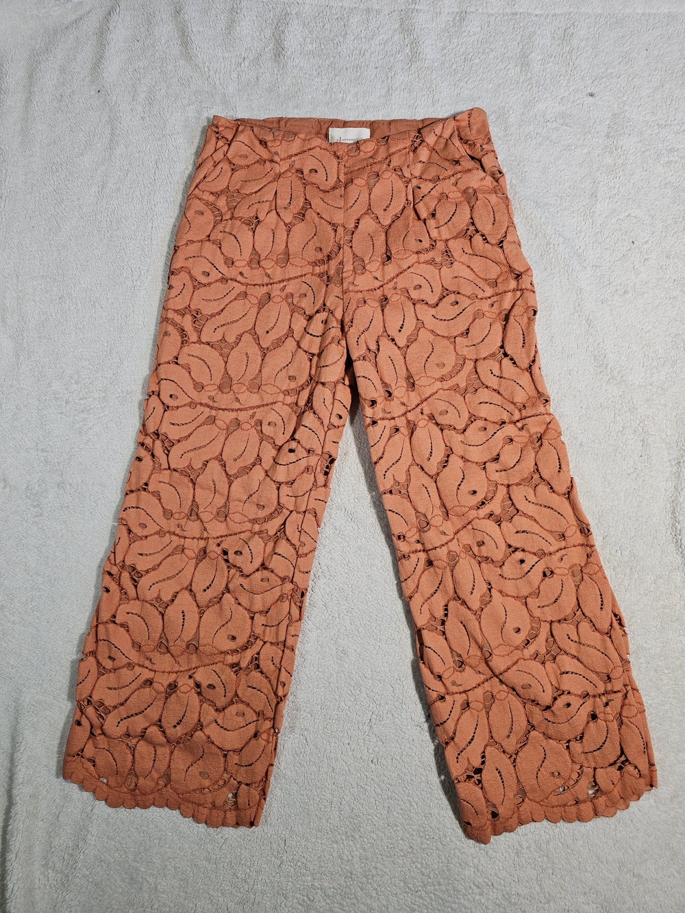 Anthropologie Dolly Lace Trousers Size 10 - Picture 4 of 16